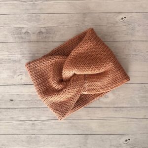 handmade knit ear warmer