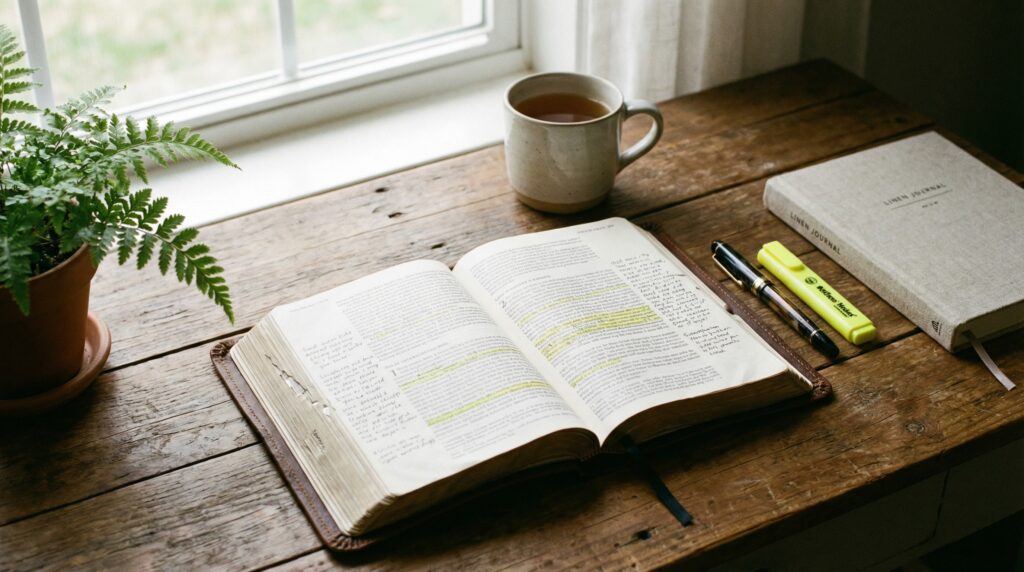 how to study the bible