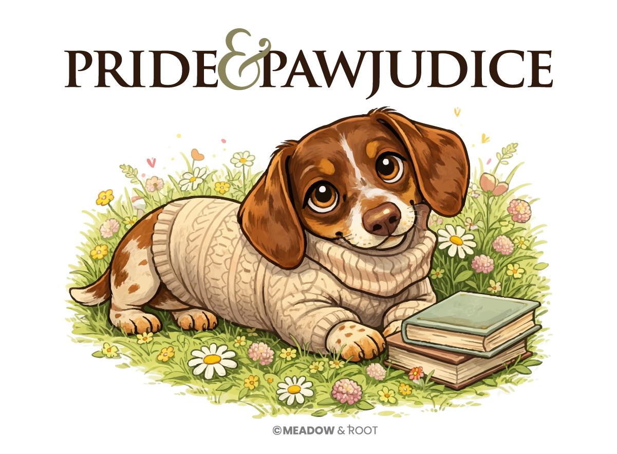 Tales from Sally’s Shelf – Dachshund Reading Lover Sticker Collection - Image 21