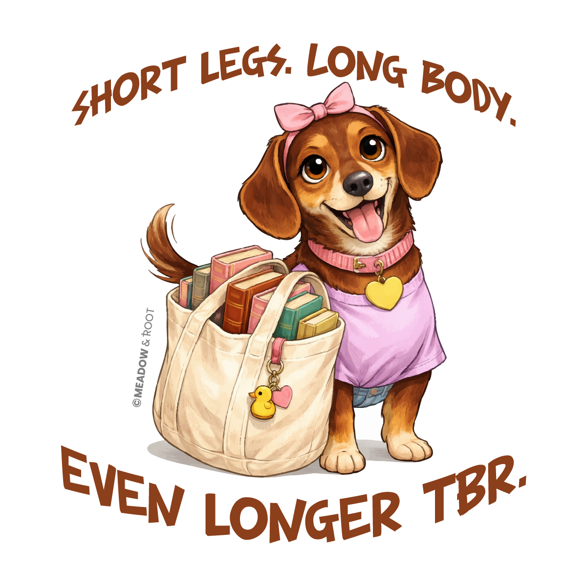 Tales from Sally’s Shelf – Dachshund Reading Lover Sticker Collection - Image 15