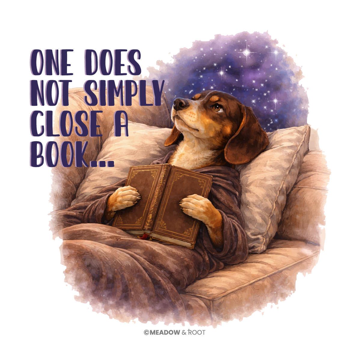 Tales from Sally’s Shelf – Dachshund Reading Lover Sticker Collection - Image 14