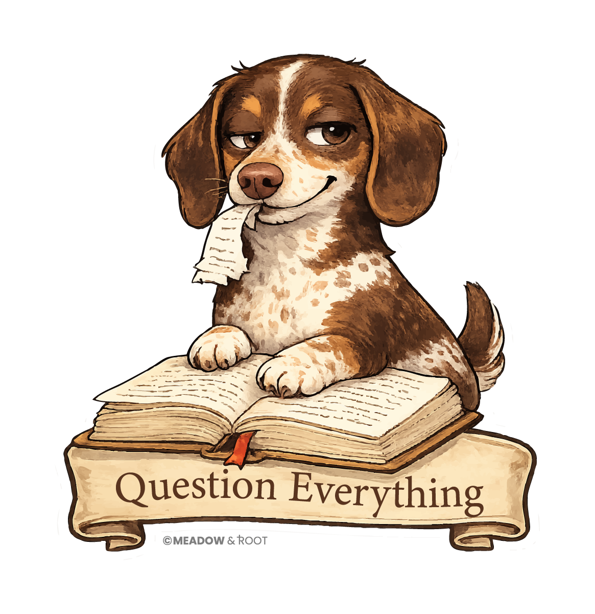 Tales from Sally’s Shelf – Dachshund Reading Lover Sticker Collection - Image 9
