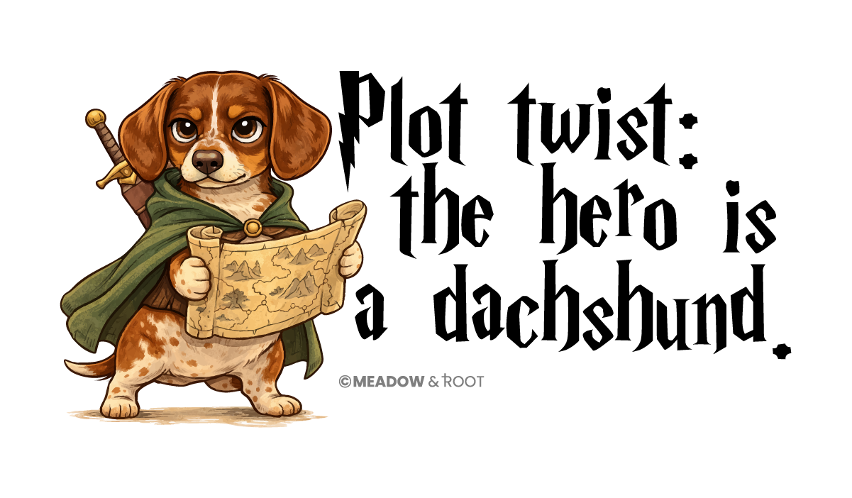 Tales from Sally’s Shelf – Dachshund Reading Lover Sticker Collection - Image 6
