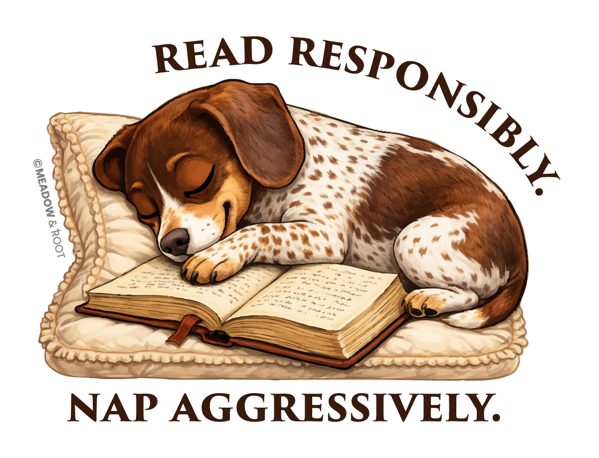 Tales from Sally’s Shelf – Dachshund Reading Lover Sticker Collection - Image 2